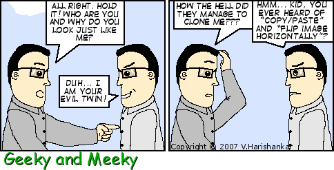 Geeky and Meeky - Evil twin