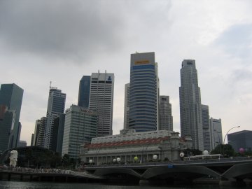 The concrete jungle of Singapore
