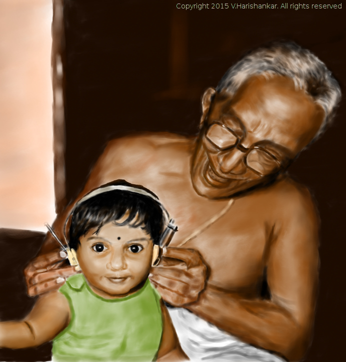 Self with grandfather
