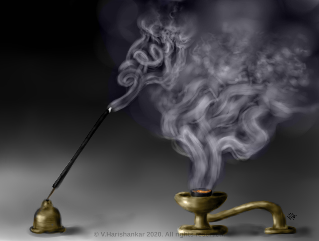 Incense Stick and Benzoin cup