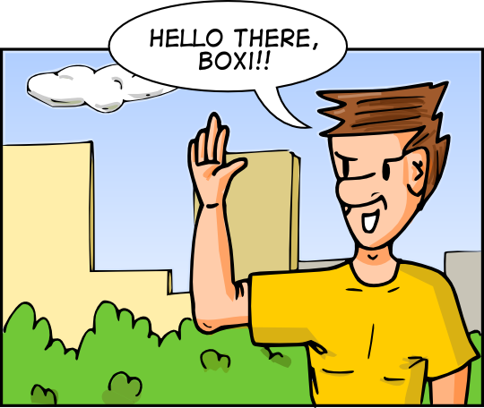 Final comic panel exported from Inkscape